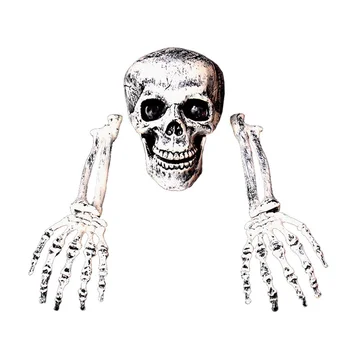 Реалистичные скелетные колья, украшения на Хэллоуин для газонных кольев, Садовый скелет, Дом с Привидениями, Реквизит ужасов