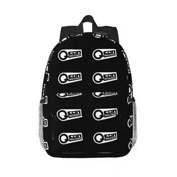 Рюкзаки с логотипом Q-Con для мальчиков и девочек, сумка для книг, модные детские школьные сумки, рюкзак для ноутбука, сумка через плечо большой емкости