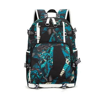Мужской рюкзак для студентов колледжа, школьная сумка для подростков, мальчиков, USB-зарядка, нейлоновый рюкзак для отдыха в кампусе