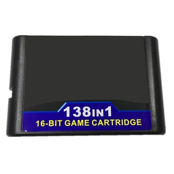 Горячая коллекция игр 138 в 1 для MegaDrive 16-разрядная версия игры для игровых консолей PAL и NTSC