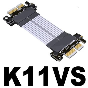 Гибкий соединительный кабель PCIE4.0 X1 -x1 с разъемом для подключения сигнала Tx Rx со скоростью 16 Гбит/с
