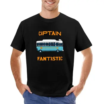 футболка captain fantastic bus, эстетичная одежда, корейская мода, мужские футболки с графическим рисунком, большие и высокие.
