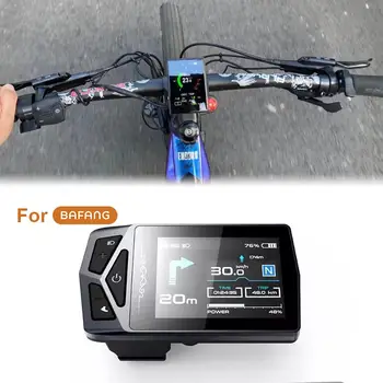 02U Электрический Велосипедный Дисплей Программа UART Велокомпьютер для Bafang BBS 01 02 HD G510 G330 Дисплей с Bluetooth Навигацией