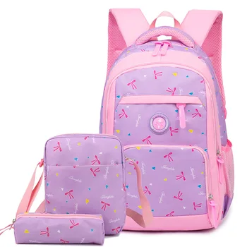 Детские рюкзаки принцессы, сумки на плечо для начальной школы, детские школьные сумки, ортопедический школьный рюкзак для девочек, школьная сумка Mochila Infantil