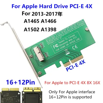Адаптер PCI Express Card Riser Adapter M Key NVMe M.2 SSD для Mac Mini 2014 поздней версии A1347 MEGEN2 MEGEM2 MEGEQ2 Riser