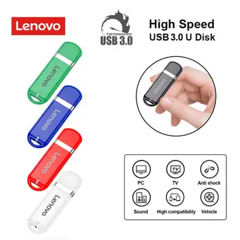 Lenovo 2 ТБ USB Флэш-Накопитель Высокоскоростной Флешки 1 ТБ 512 ГБ 256 ГБ 128 ГБ Водонепроницаемый USB-Накопитель Свадебные Подарки Для Гостей