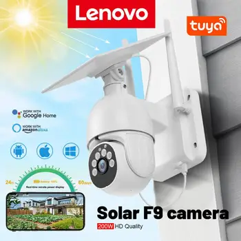 Солнечная Камера Tuya Mini Motion Detection F9 HD Camera Солнечная Камера На открытом воздухе Tuya Smart Life Camera Камера Безопасности Tuya Solar Outd