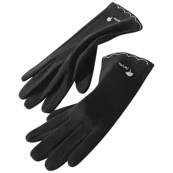 Теплые перчатки для женщин с сенсорным экраном Женские зимние перчатки с сенсорными экранами на теплой подкладке Перчатки для вождения Женские зимние с сенсорным экраном