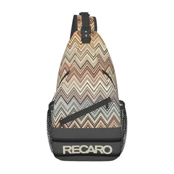 Нагрудная сумка через плечо с логотипом Recaros, мужской крутой рюкзак через плечо для путешествий