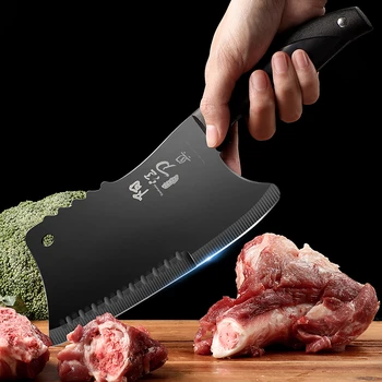 Нож для измельчения костей шеф-повара из нержавеющей стали высокой твердости, кухонный Бытовой Нож для нарезки мяса и овощей