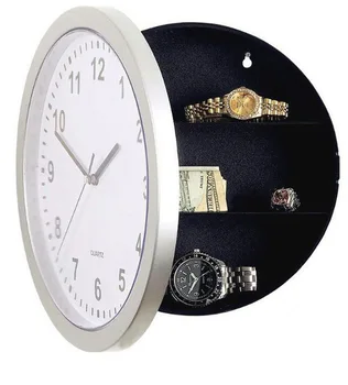 Ювелирные часы Безопасные часы Креативная гостиная Скрытые деньги Настенные часы Сейф для хранения Настенные часы