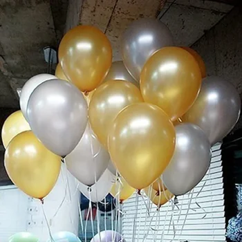 10-дюймовые Жемчужные Латексные воздушные шары Для украшения свадебной вечеринки Надувные воздушные шары С Днем Рождения, принадлежности для шаров для душа ребенка
