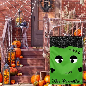 Праздничный баннер с тыквой ужасов на Хэллоуин, праздничный декор, декор двора, садовый баннер, бесплатная доставка Бытовая техника