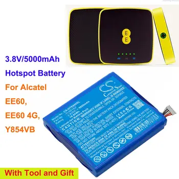 Аккумулятор OrangeYu Hotspot емкостью 5000 мАч TLi051A2 для Alcatel EE60, EE60 4G, Y854VB