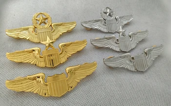 . ВВС США, военно-воздушный корпус армии США, значок STERLING PILOT sweetheart WINGS, булавка, полный комплект, 6ШТ.