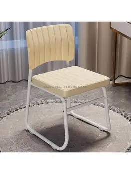Компьютерный стул, спинка стула для домашнего офиса, стул для макияжа в студенческом общежитии, удобное сидячее сиденье для рабочего стола в спальне
