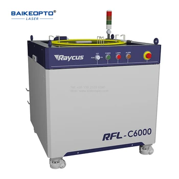 Источник волоконного лазера Raycus мощностью 6000 Вт, лазерный генератор RFL-C6000