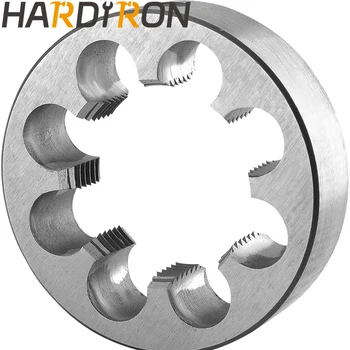 Hardiron Metric M50X1 Круглая матрица для нарезания резьбы, машинная матрица для нарезания резьбы M50 x 1.0 Правая рука