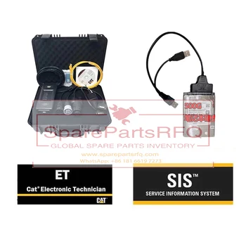 Коммуникационный адаптер Caterpillar ET4, электрический диагностический инструмент, включает жесткий диск и SIS 478-0235 4780235