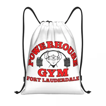 Powerhouse Gym Рюкзак на шнурке для женщин и мужчин, рюкзак для спортивного зала, портативная сумка для наращивания мышечной массы для фитнеса, сумка для покупок