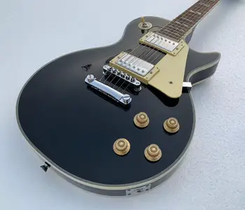 DIY G Custom 6-струнная электрогитара Guitarra Black Beauty в наличии со скидкой и бесплатной доставкой C1437