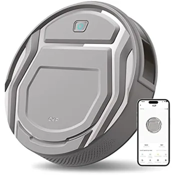 Моющий робот-пылесос DUTRIEUX, управление по Wi-Fi / App / Alexa, автоматический самозаряжающийся робот-пылесос, уборка по расписанию, тонкий