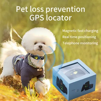 Универсальный Ошейник Для Домашних Животных с GPS-Трекером GSM Wifi USB Mini Light Tracker Для Домашних Животных Собак Кошек Крупного Рогатого Скота Овец Водонепроницаемый Локатор Отслеживания Домашних Животных