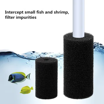 5 Шт. Губчатый аквариумный фильтр, Входная защитная крышка для аквариума, Входная крышка для пруда, фильтр из черной пены, загрязнения защищают рыбу и креветок