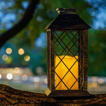 Привлекательный Пейзажный светодиодный светильник, который легко повесить Декоративный, широкое применение, Подвесной фонарь на батарейках, украшение для рабочего стола