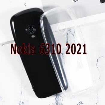 Защитный Противоударный Чехол Для Nokia 6310 2021 Черная Крышка Мягкий Прозрачный Телефон Etui Shell Для Nokia 6310 Силиконовый Чехол Funda