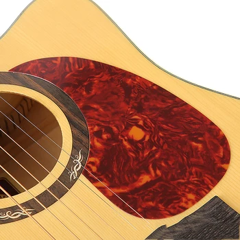 1 шт. Профессиональная накладка для народной акустической гитары в форме запятой, самоклеящаяся накладка для гитарных аксессуаров