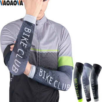 1 Пара охлаждающих рукавов с защитой от ультрафиолета, Солнцезащитная повязка, Баскетбольные перчатки для гольфа, Компрессионные перчатки для бега на открытом воздухе