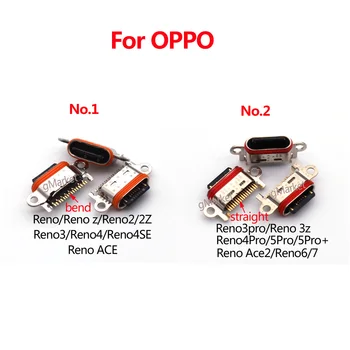 5шт Новый Тип c USB Штекер Порт Зарядки Разъем Док-станции Для OPPO Reno 2 2Z Z 4 4Pro 4SE 3 5Pro 6 7 Ace2