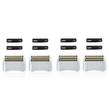 Сменная Фольга и Резаки для Бритвы Pro Shaver в упаковке из 4 предметов Для замены литиевой пленки Profoil для бритвы Andis 17150 (TS-1)