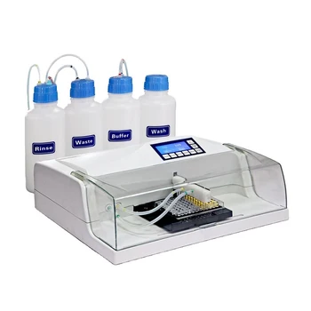 Устройство для промывания микропланшетов медицинского ИФА с жидкокристаллическим дисплеем