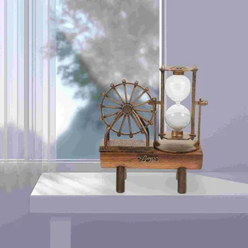 Декор Песочные часы Бытовая техника Изысканная комната из стекла и пластика Сцена для рукоделия Гостиная Офис