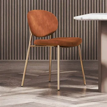мягкие обеденные стулья в скандинавском стиле, индивидуальное кресло, парикмахерские обеденные стулья, современная элегантная кухонная мебель sillas para comedor HY