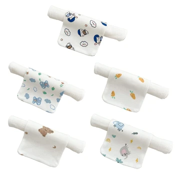 Детское полотенце Хлопчатобумажная салфетка для малышей от отрыжки, многофункциональная салфетка для мытья лица, дышащее полотенце