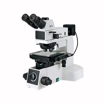 Вертикальный Металлографический Микроскоп с тремя глазами / Промышленный инспекционный анализатор / Бинокулярный Биологический микроскоп