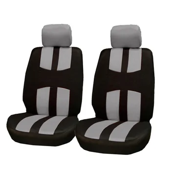Чехлы для передних сидений из полиэстера, четырехсезонная универсальная защита передних сидений автомобиля, подходит для Kia Nissan Toyota Peugeot Ford