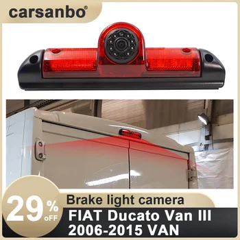 Камера стоп-сигнала автомобиля для FIAT Ducato Van III 2006-2015 Камера заднего вида фургона с 7-дюймовым зеркалом заднего вида