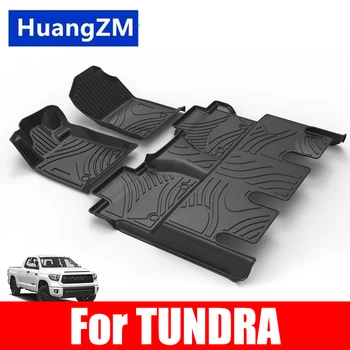 Автомобильные коврики для Toyota Tundra 2015 2016 2017 2018 2019 2020, автомобильные ковровые покрытия на заказ, автомобильные ковровые покрытия слева справа