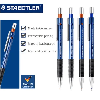 Механический карандаш STAEDTLER 775 Профессиональный дизайнерский карандаш для рисования 0.5/0.7/0.3 ручка-резинка с металлическим наконечником мм для инженеров, студентов-искусствоведов