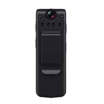 Мини-камера ночного видения, маленькая беспроводная полицейская камера для тела, Голосовой видеомагнитофон, скрытая носимая камера для тела Секретной полиции