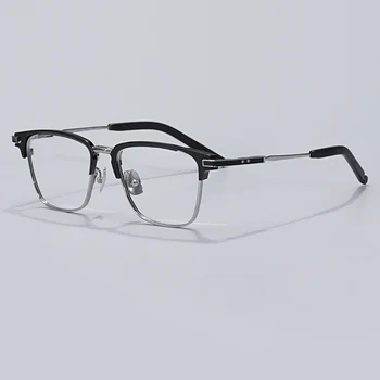 Новая модная высококачественная оправа для очков для мужчин и женщин, брендовые дизайнерские женские очки по рецепту, Персонализированные очки из сплава
