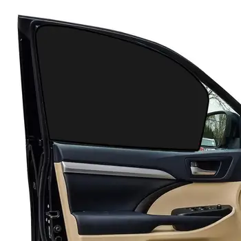 Солнцезащитные козырьки для автомобильных окон с задней стороны, магнитные солнцезащитные козырьки для автомобильных окон, Заднее стекло, не загораживающие обзор, Заднее боковое окно.