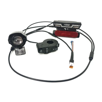 Электрическая передняя Задняя сигнальная лампа, светодиодный ночной прожектор, фара для Bafang G510 (URAT) G330 Ebike Light