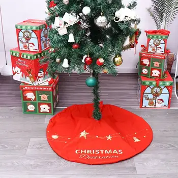 Моющийся Мягкий Креативный новогодний рождественский макет из лося, Рождественский декор, покрытие для коврика, юбка для Рождественской елки, Рождественский ковер