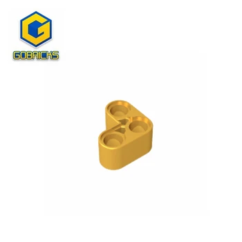 Gobricks GDS-21082 L-образной формы 2X2, совместимый с деталями lego, детали детских игрушек Технические, Подъемный рычаг, Модифицированный, Пластина