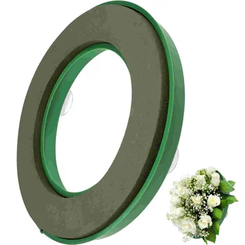 Круги из пенопласта в форме гирлянды Цветочные кольца Принадлежности для свадебных автомобилей Пластиковый инструмент для создания венков